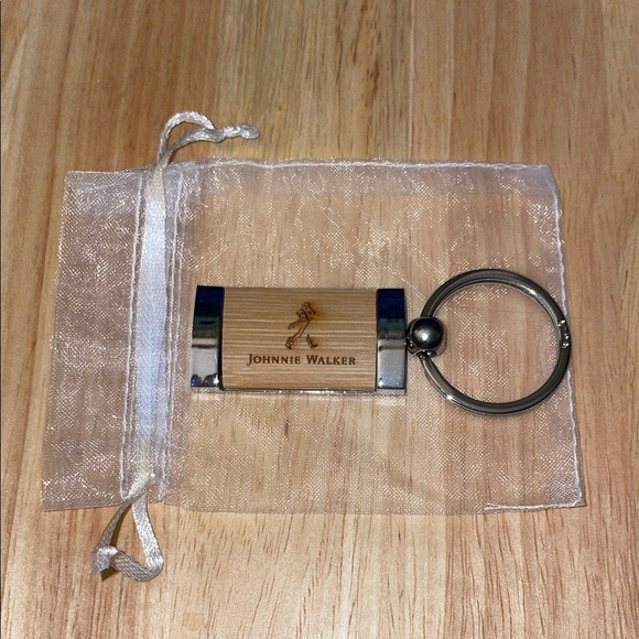 Johnny Walker Other - NIB Johnnie Walker Silver & Brown Keychain.